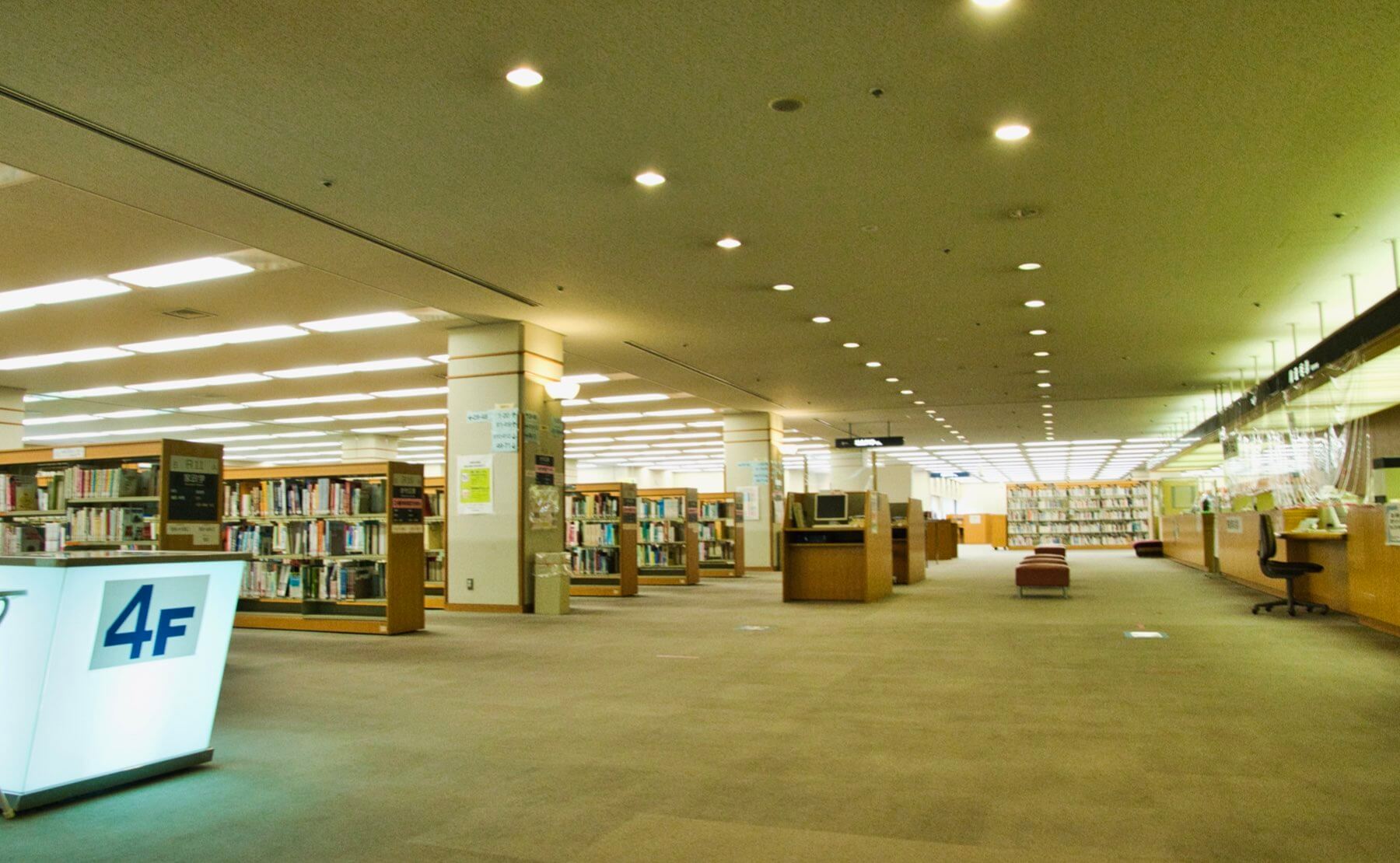 図書館内の様子